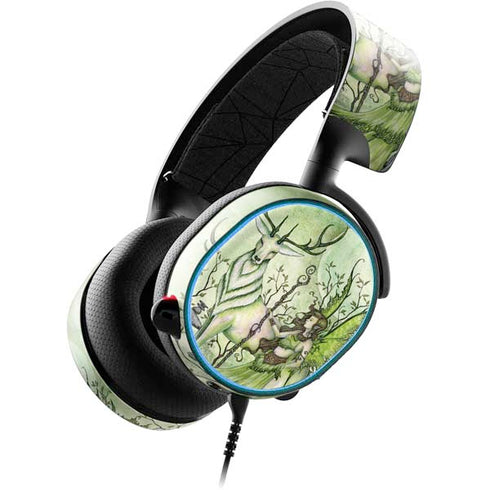 Amy Brown Guardian Fairy and Stag SteelSeries Arctis 3 Skin